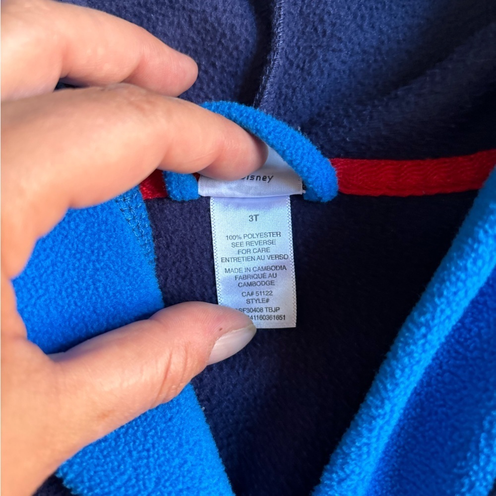 Disney Jake Pirate Robe Size 3T - Picture 4 of 5